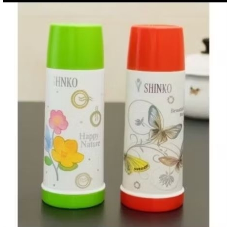 termos shinko/0,45 liter/termos air panas kecil vacuum plus air panas