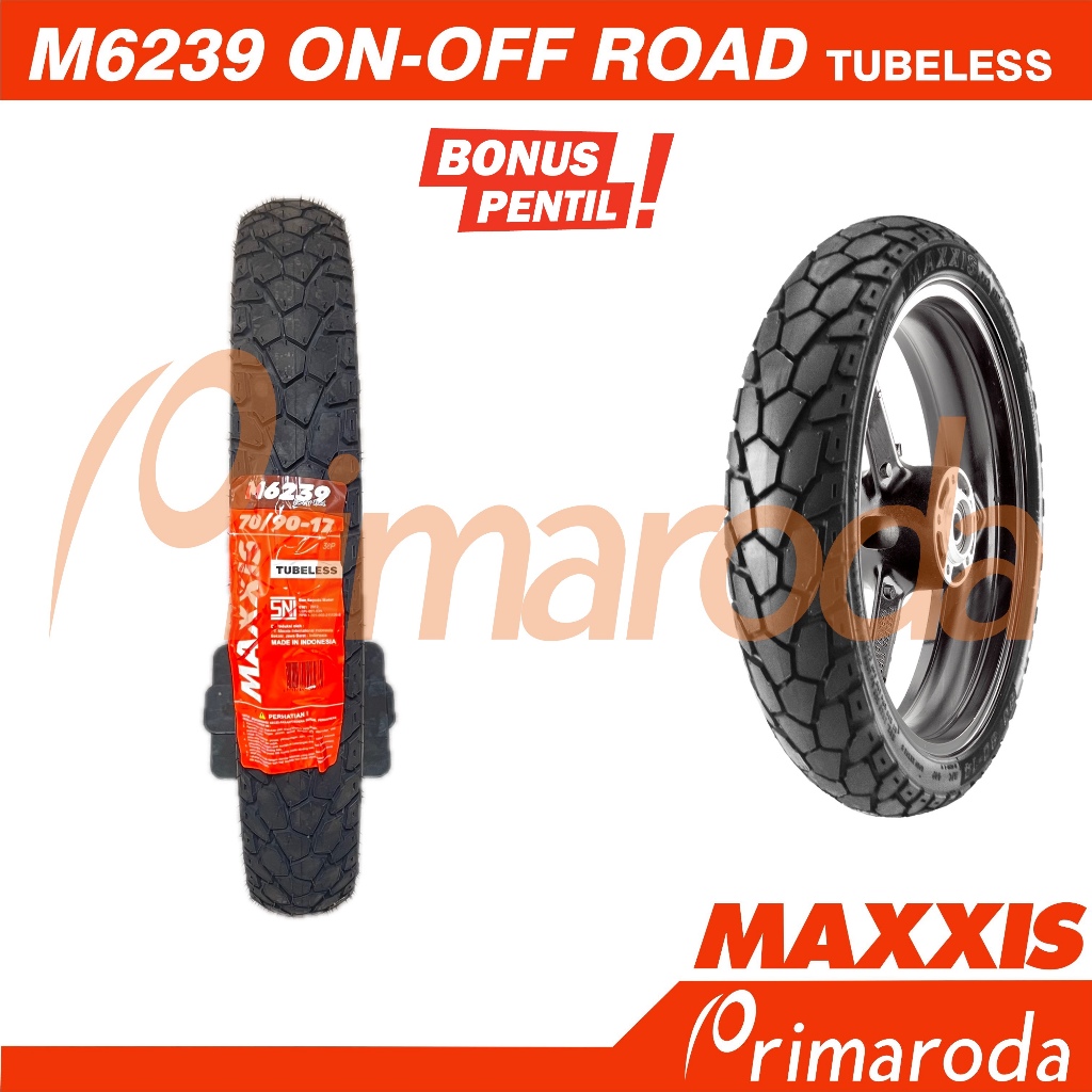Ban Depan Yamaha Jupiter Z1 Tubeless 70/90-17 Maxxis M6239
