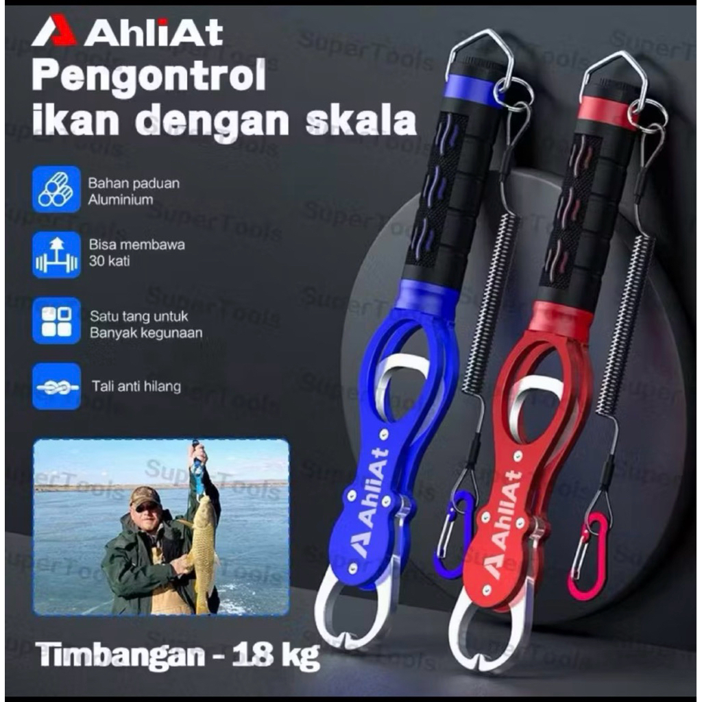 FISH GRIP / PENJEPIT IKAN DENGAN TIMBANGAN
