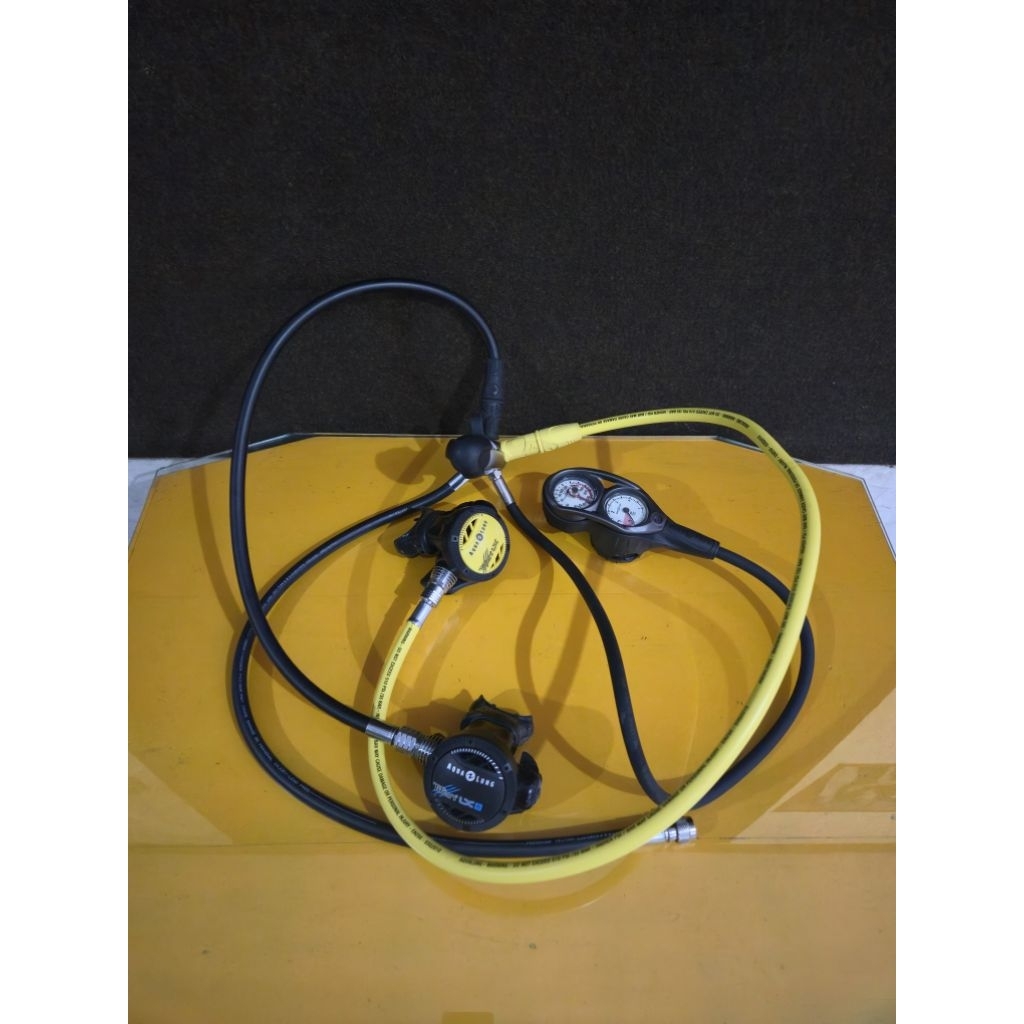 (BARU) Regulator aqualung titan LX set 1st stage oceanic sp4 scuba diving selam underwater