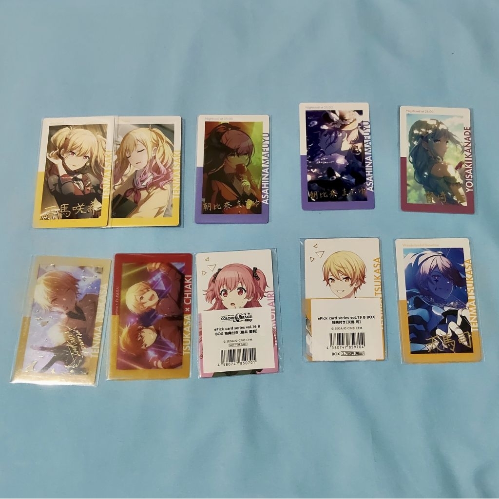 Project Sekai ePick Foil rare & Benefit