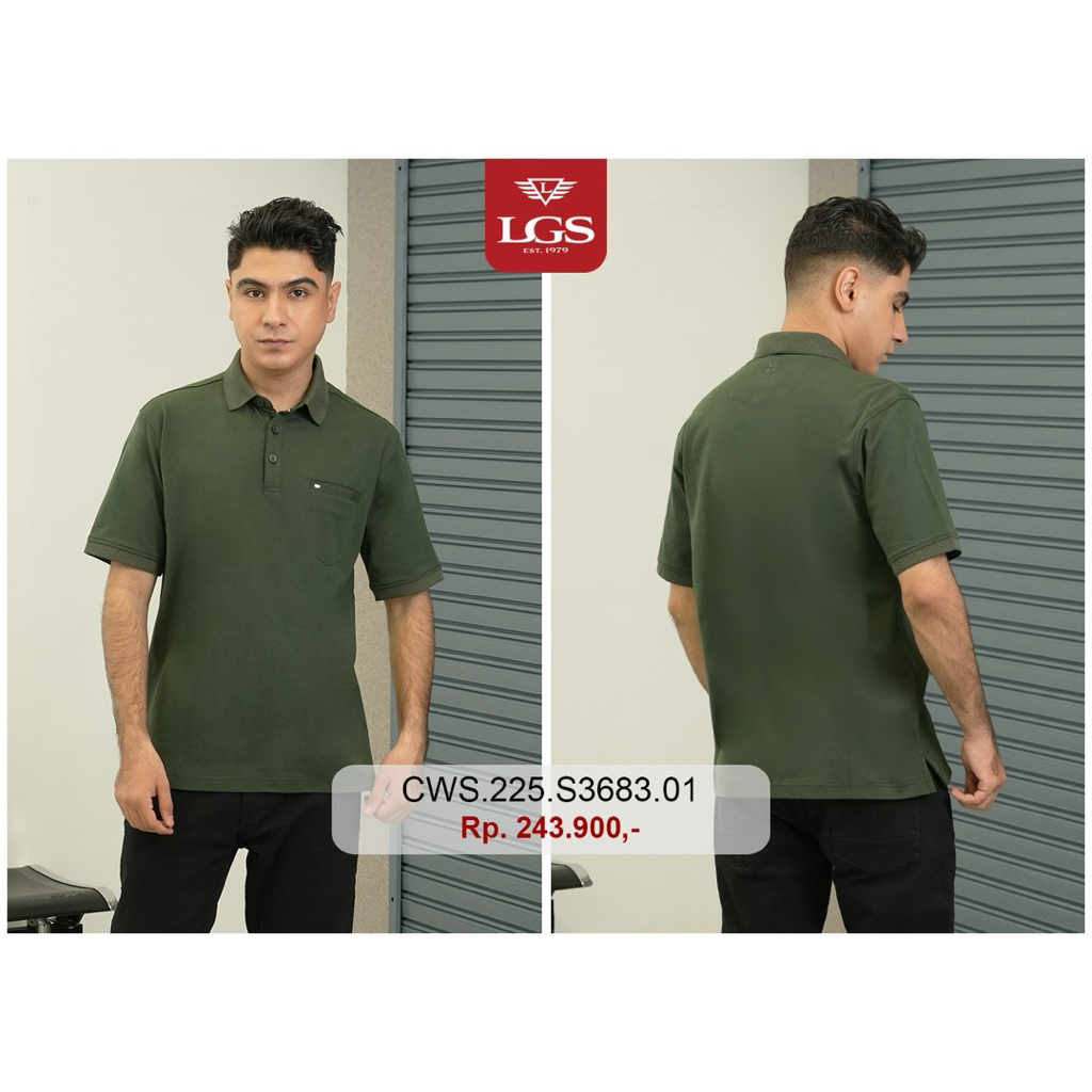 BAJU KAOS KERAH LGS ORIGINAL