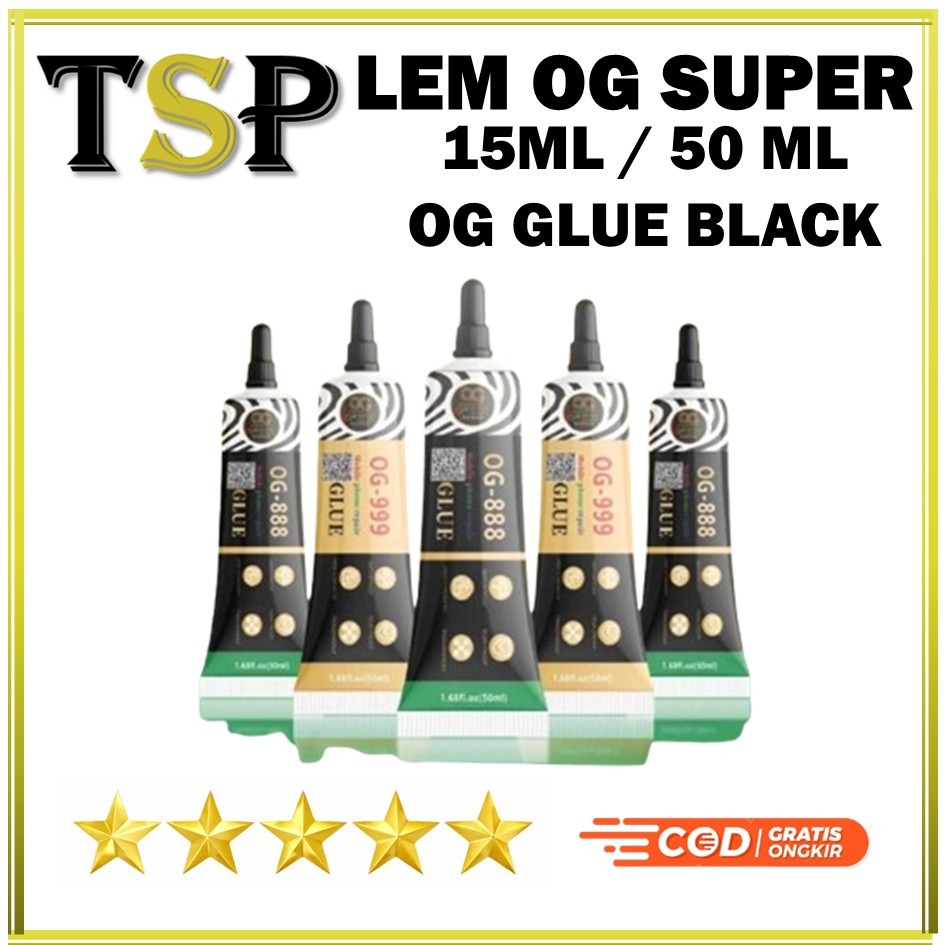 LEM LCD TOUCHSCREEN HITAM OG SUPER / OG GLUE TOOLS LEM LCD OG SUPER OG GLUE BLACK