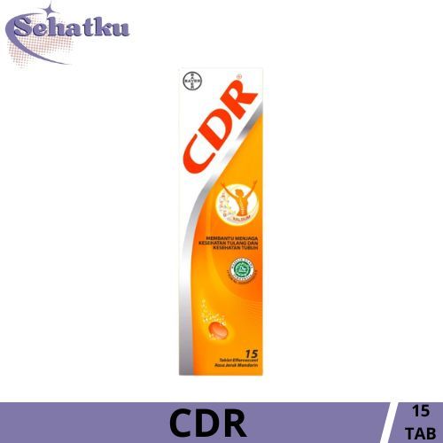 CDR (Calcium-D-Redoxon) 15 Tablet - Asupan Nutrisi Kalsium Untuk Tulang