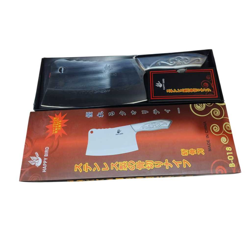 Pisau Daging Tebal Stainless Steel / PISAU DAGING SUPER TAJAM PENCACAH TULANG DAGING STAINLESS