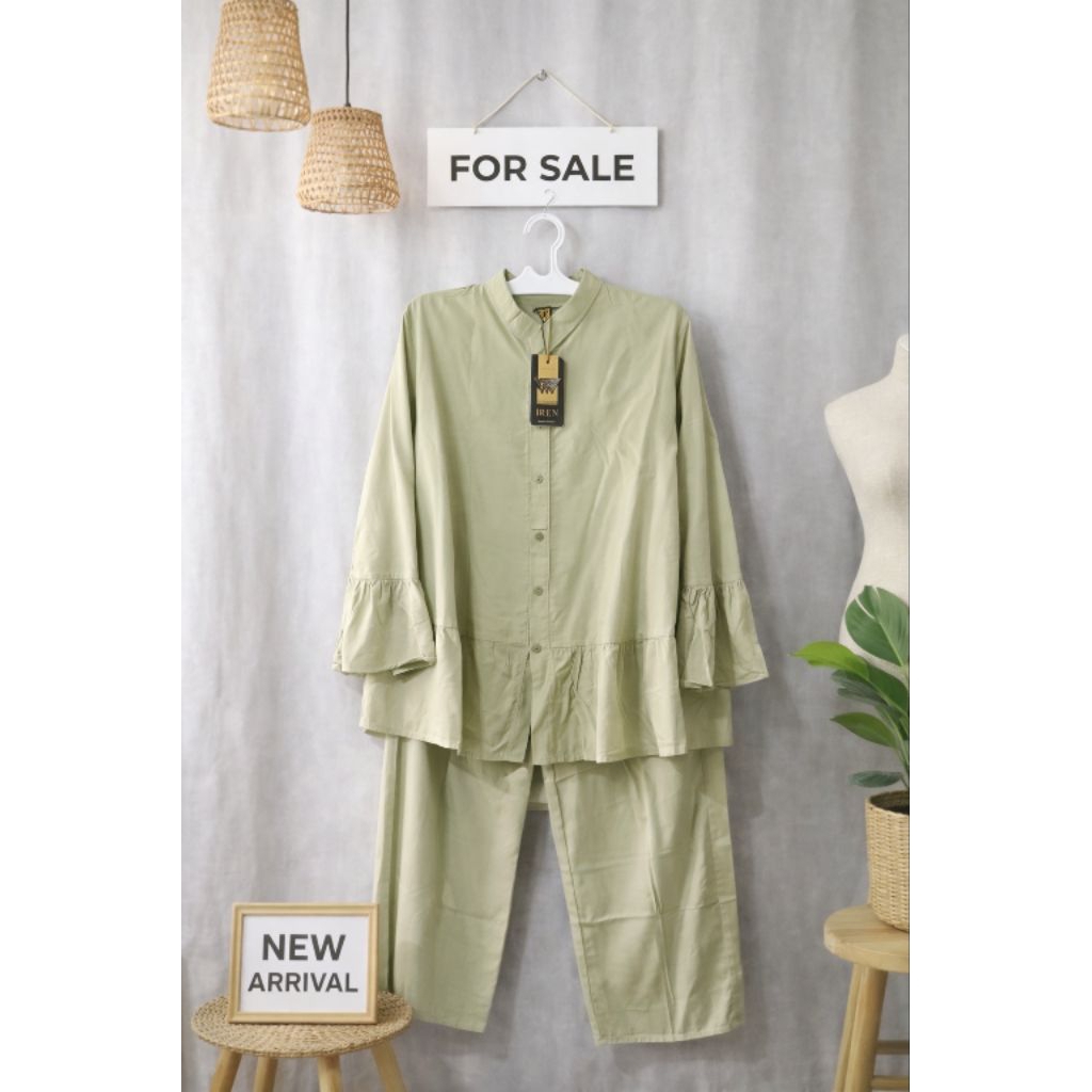 BAJU ATASAN BAWAHAN TUNIK GAMIS RAYON KNIT WANITA ADEM NYAMAN