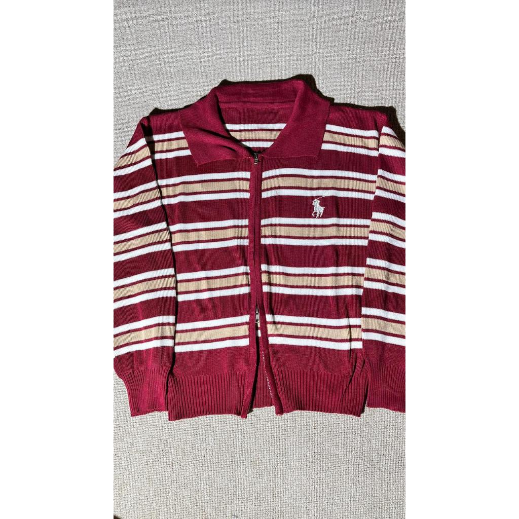Cardi Ziper Polo