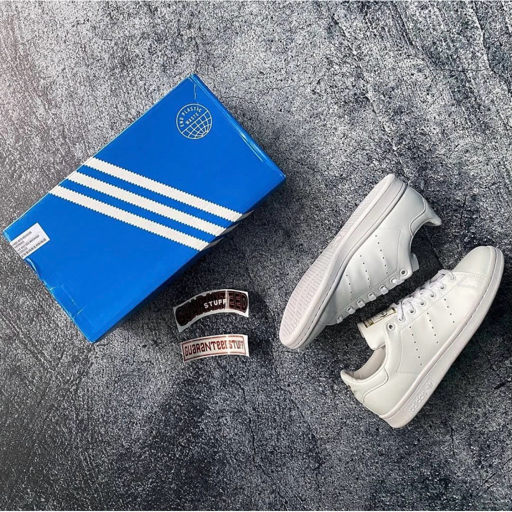 Adidas Stan Smith White Gold Croc Men's - White