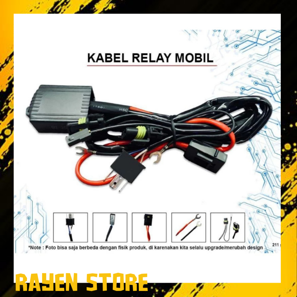 ORIGINAL KABLE RELAY BILED MOBIL RELAY SUPER 2 BILED | KABLE RELAY MOBIL