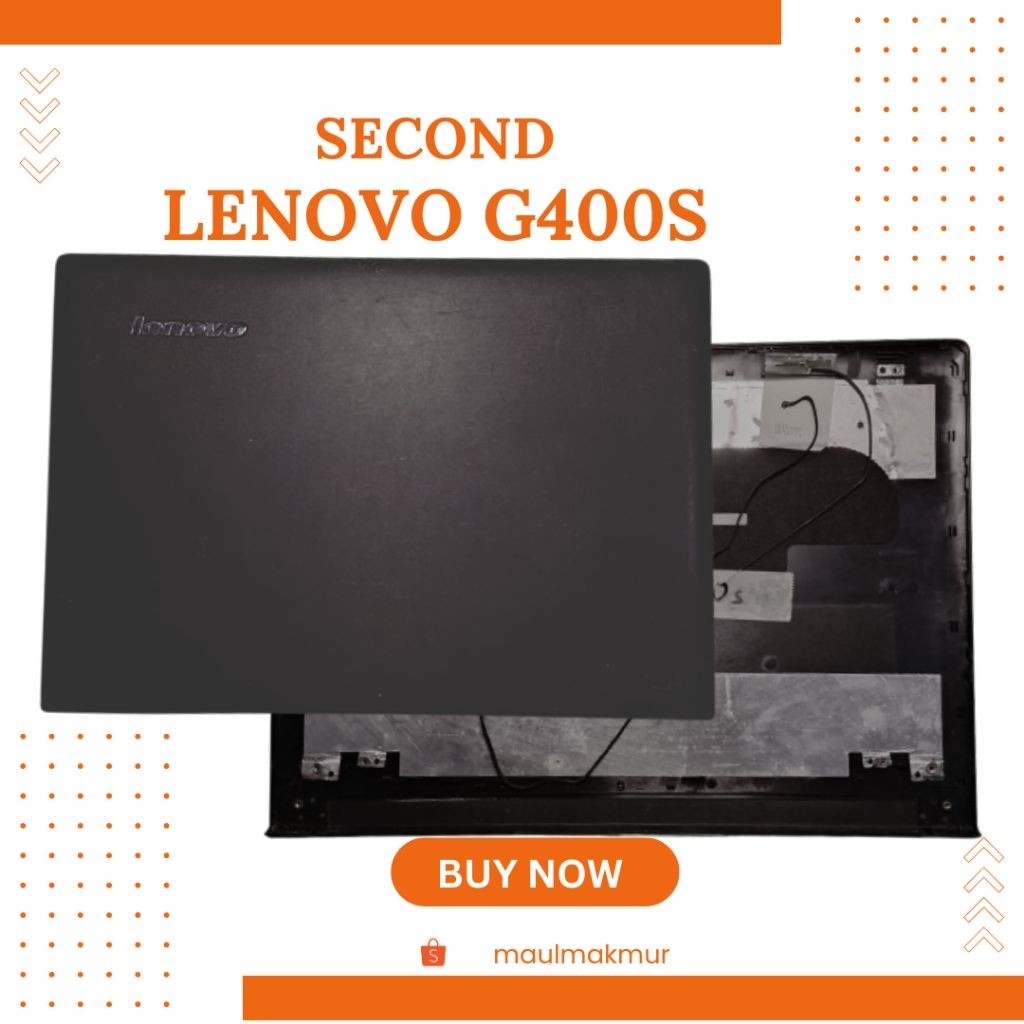 SECOND Casing Laptop Hardcase | Lenovo G400s | Case A Bagian Belakang LCD LED Laptop