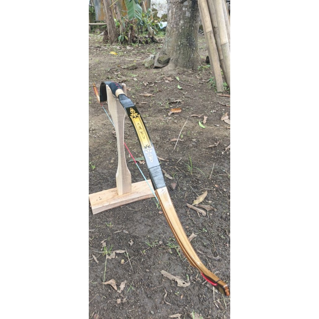 busurpanah horsebow flat siyah laminasi
