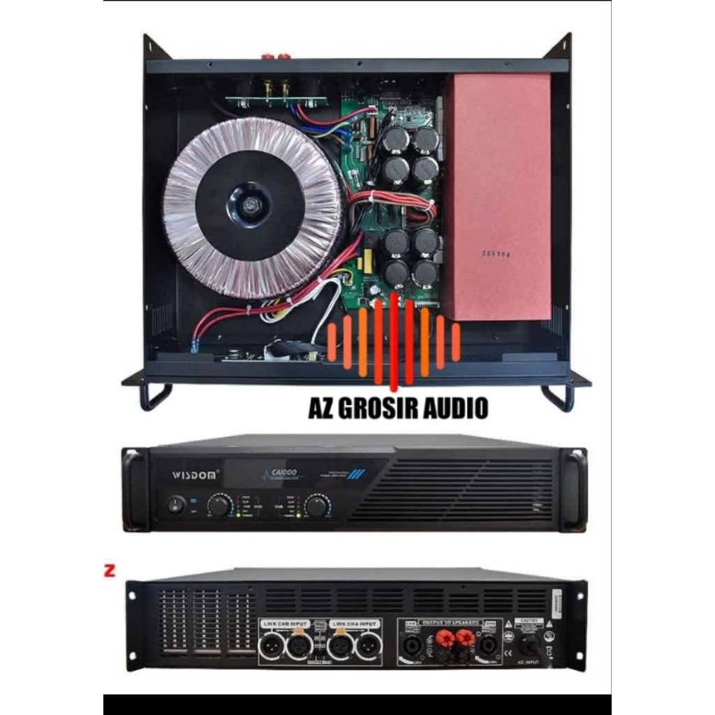 power amplifier wisdom ca 1000 power wisdom ca1000 power wisdom 2 Chanel class h