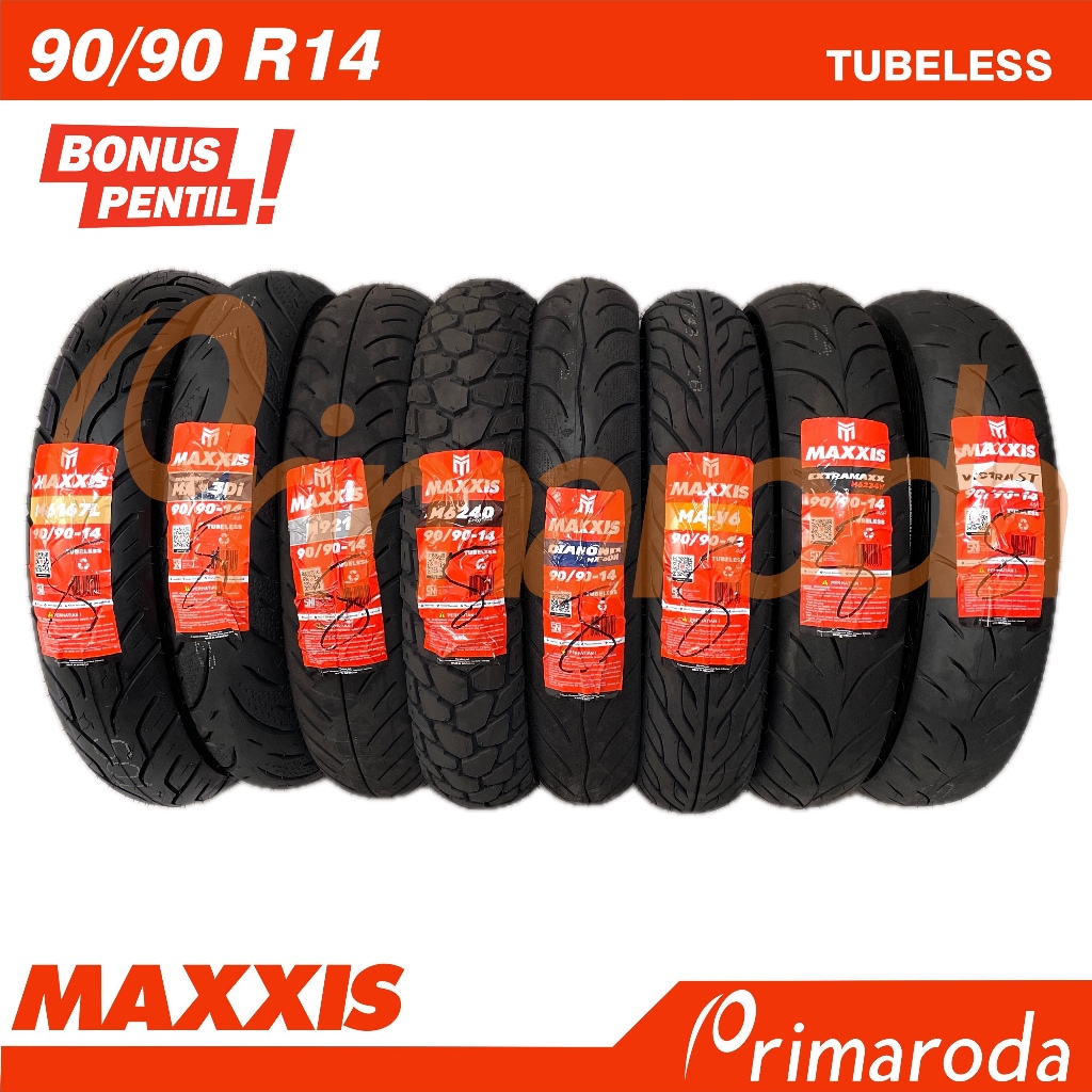 Ban Belakang Honda Genio Tubeless MAXXIS 90/90 Ring 14