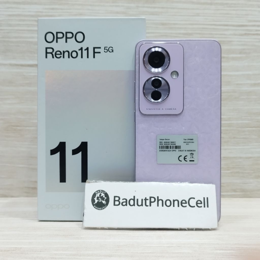 OPPO RENO 11F 5G 8/256GB HANDPHONE BEKAS FULLSET
