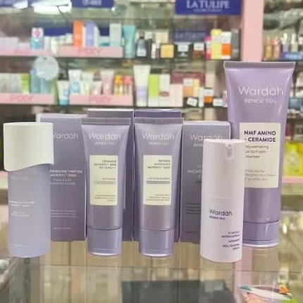 Wardah Paket Skincare Renew you - Skincare Anti Aging