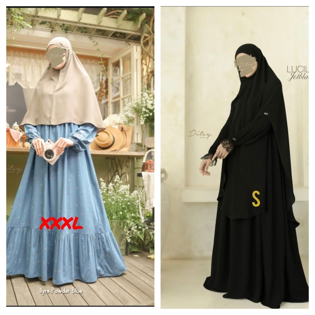 Ditsy nightgown / ditsy moslem 2024