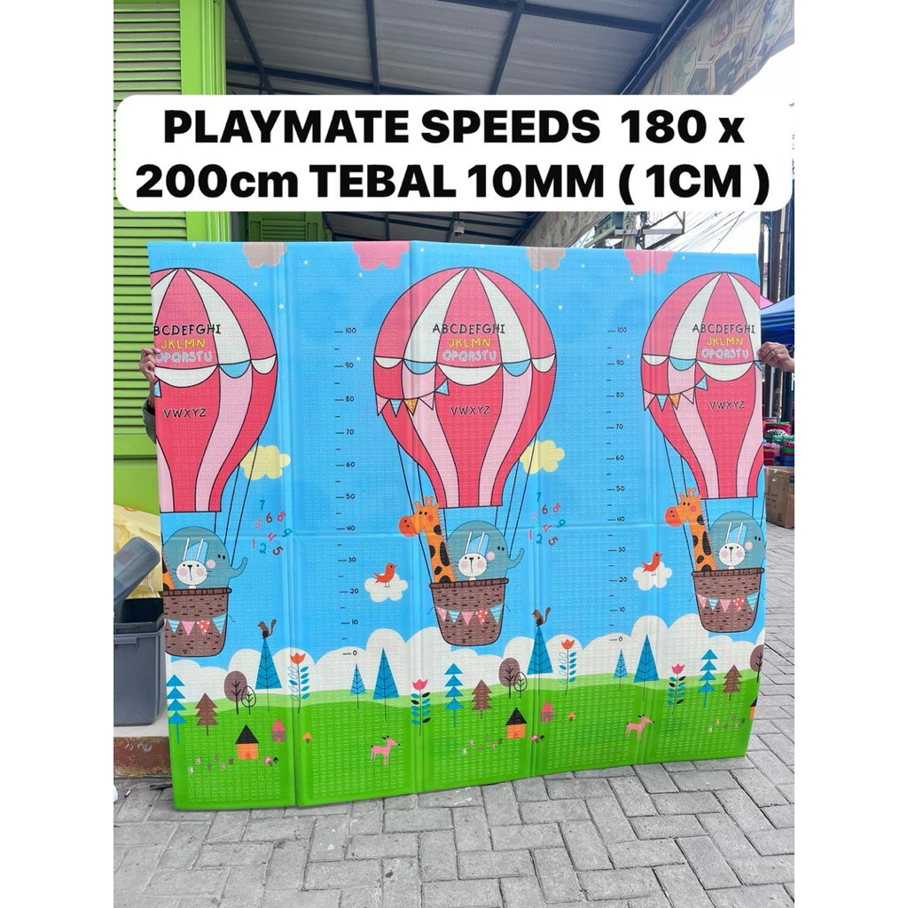 PLAYMATE SPEEDS  180 x  200cm TEBAL 10MM ( 1CM )