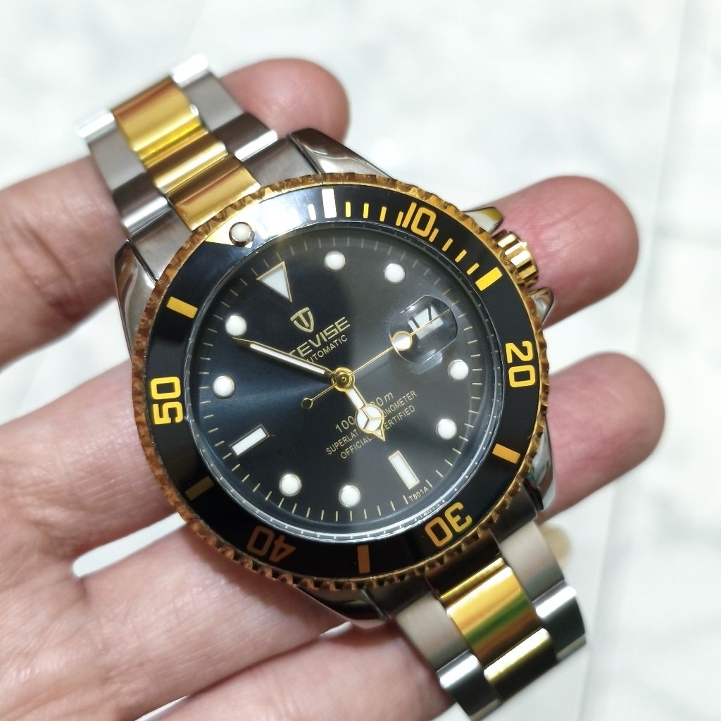 Jam Tangan Pria Automatic : TEVISE