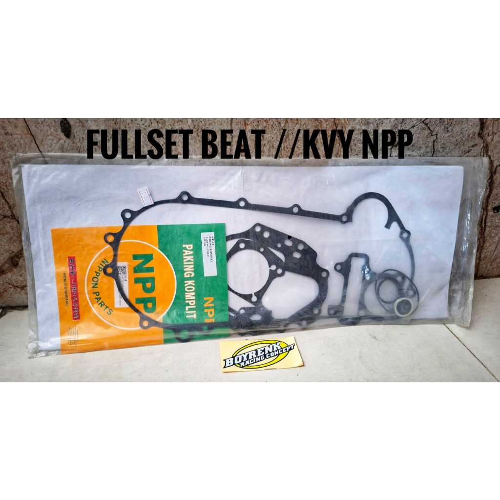 Paking gasket komplit Fullset Beat karbu / spacy karbu / scoopy karbu full set KVY ORI NPP
