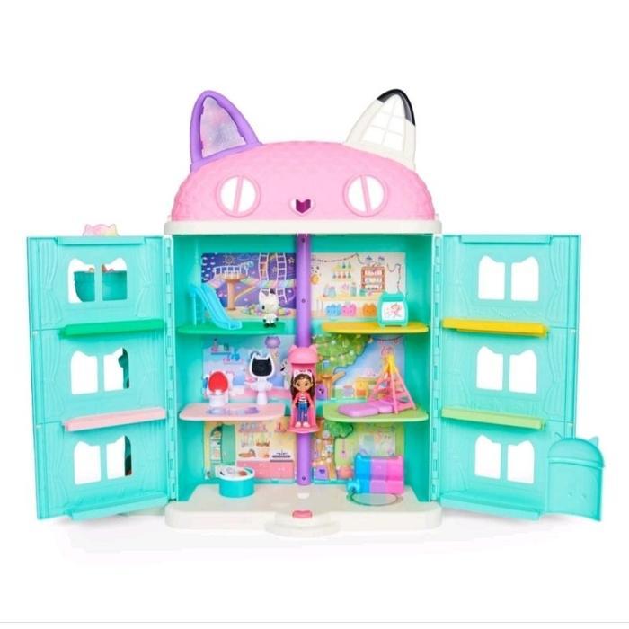 Gabby'S Dollhouse Gabby'S Purrfect Dollhouse - Mainan Rumah Boneka Anak