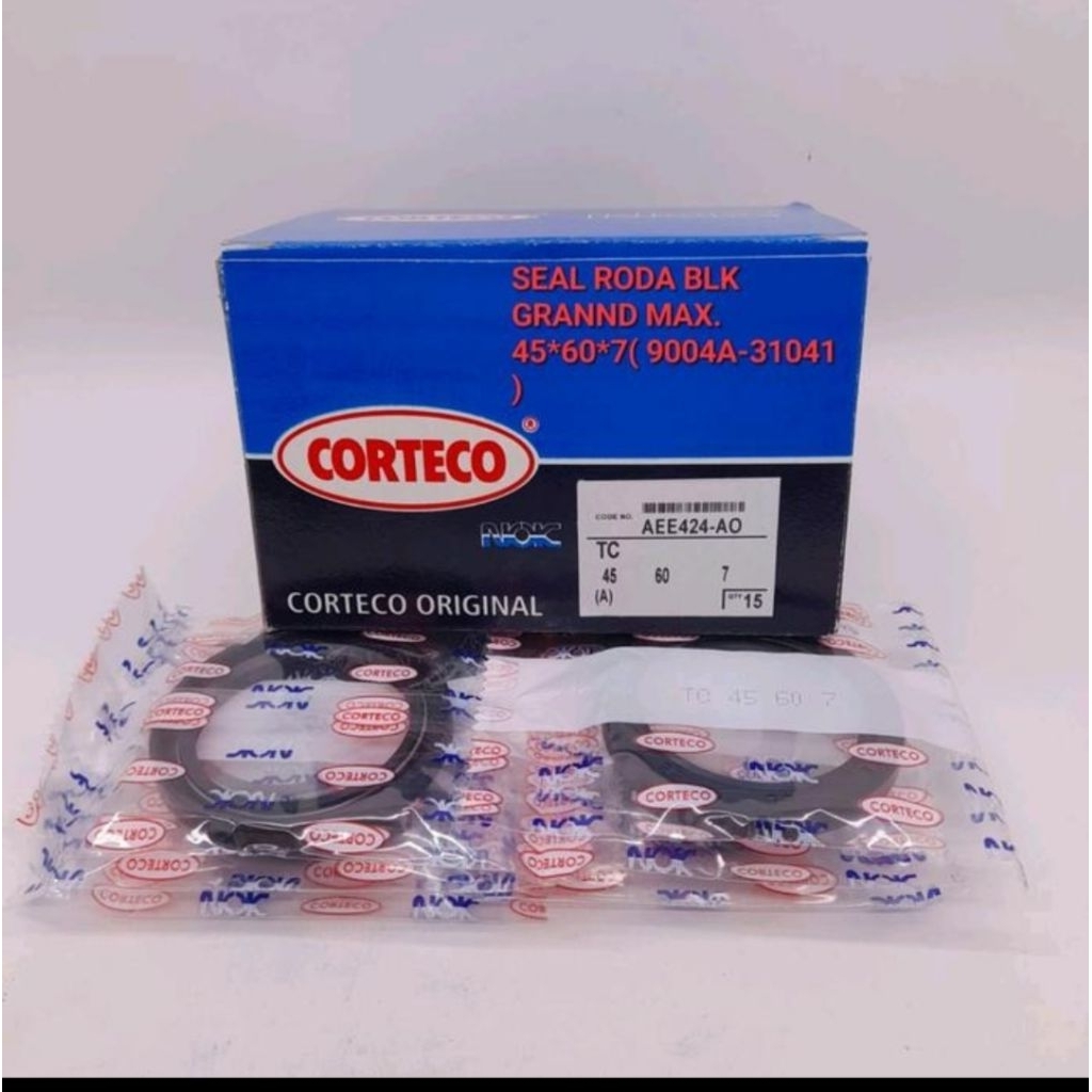 OIL SIL SEAL RODA BELAKANG GRANDMAX GRAN MAX 45x60x7 9004A-31041 NOK CORTECO 1PC