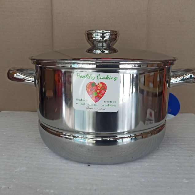 Bima Langseng Prima High Pot / Panci Kukus Stainless Steel 430