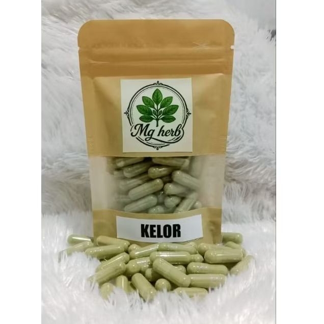 Kapsul Daun Kelor isi 50 kapsul 100% herbal praktis & tanpa pengawet