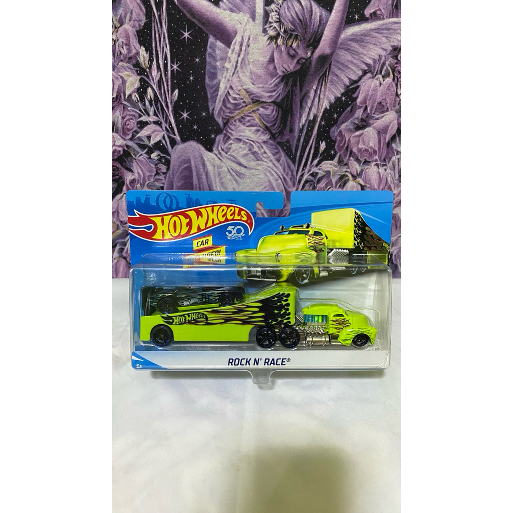 HotWheels 50th Anniversary Rock N Race Truck & Car Set