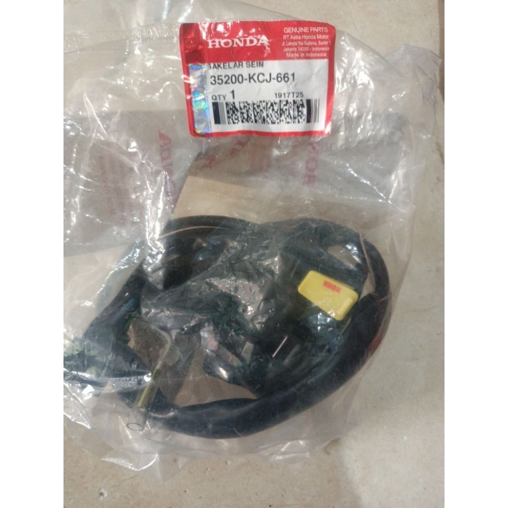 35200KCJ661 holde kiri switch assy sein winker tiger revo original ahm