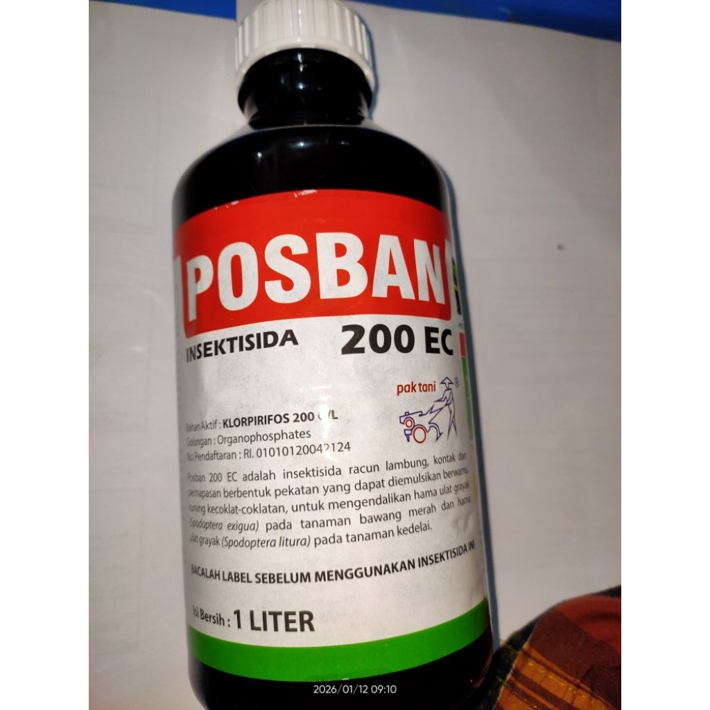 insektisida posban 200ec 1liter