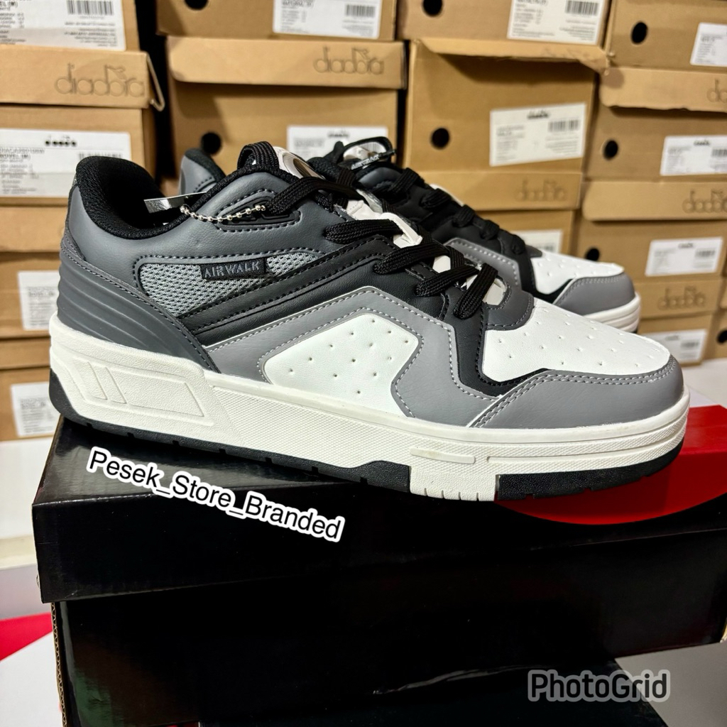 Sepatu Airwalk Darby Abu putih size 40 saja original sale