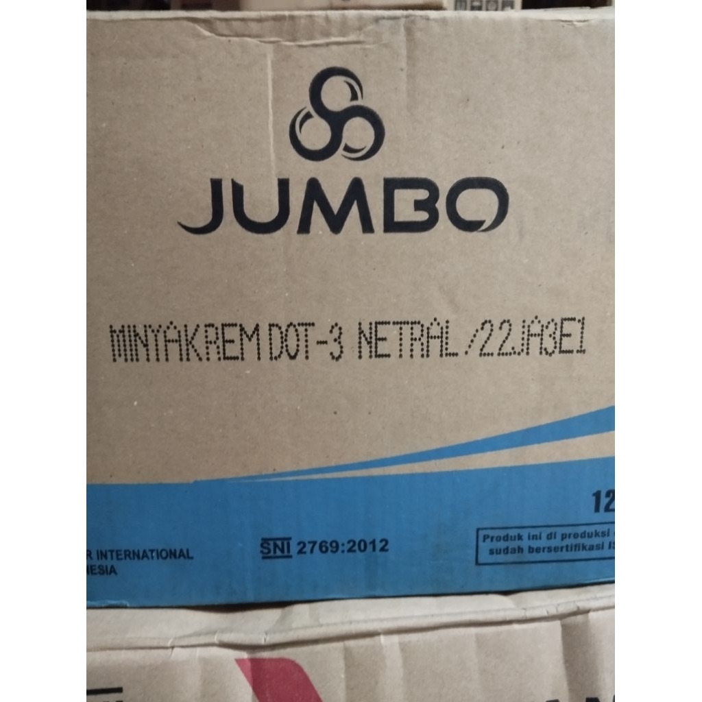 Minyak rem Jumbo Dot 3 putih 1Liter.....(PERBOTOL)
