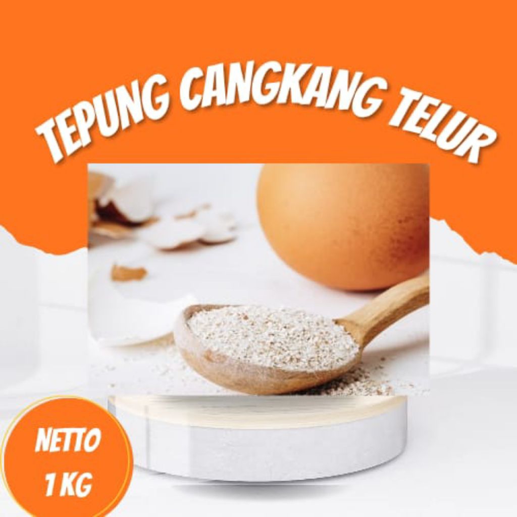 Tepung Cangkang Telur Murni 100% Campuran Pakan Ternak
