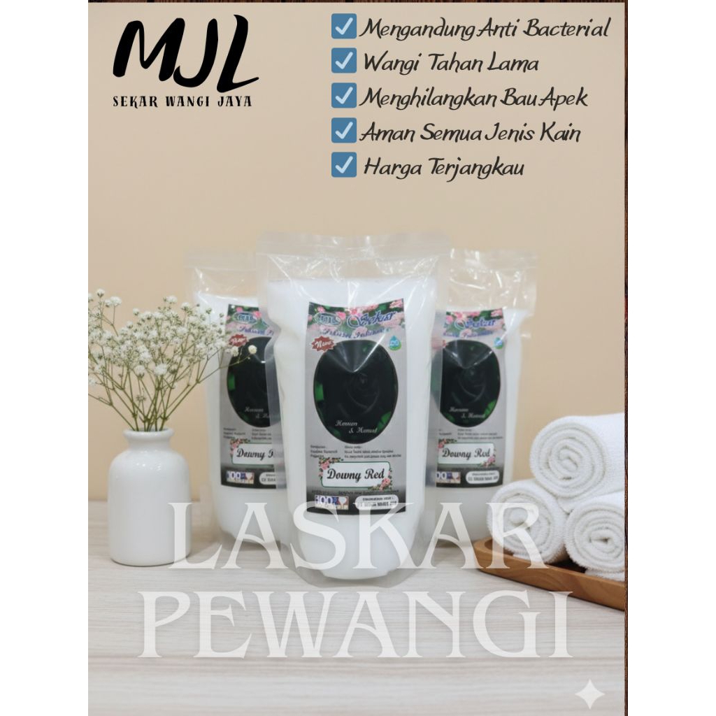 Pelicin Dan Pewangi Pakaian Laundry - Pelicin Setrika Pakaian Laundry Extra Wangi Tahan Lama
