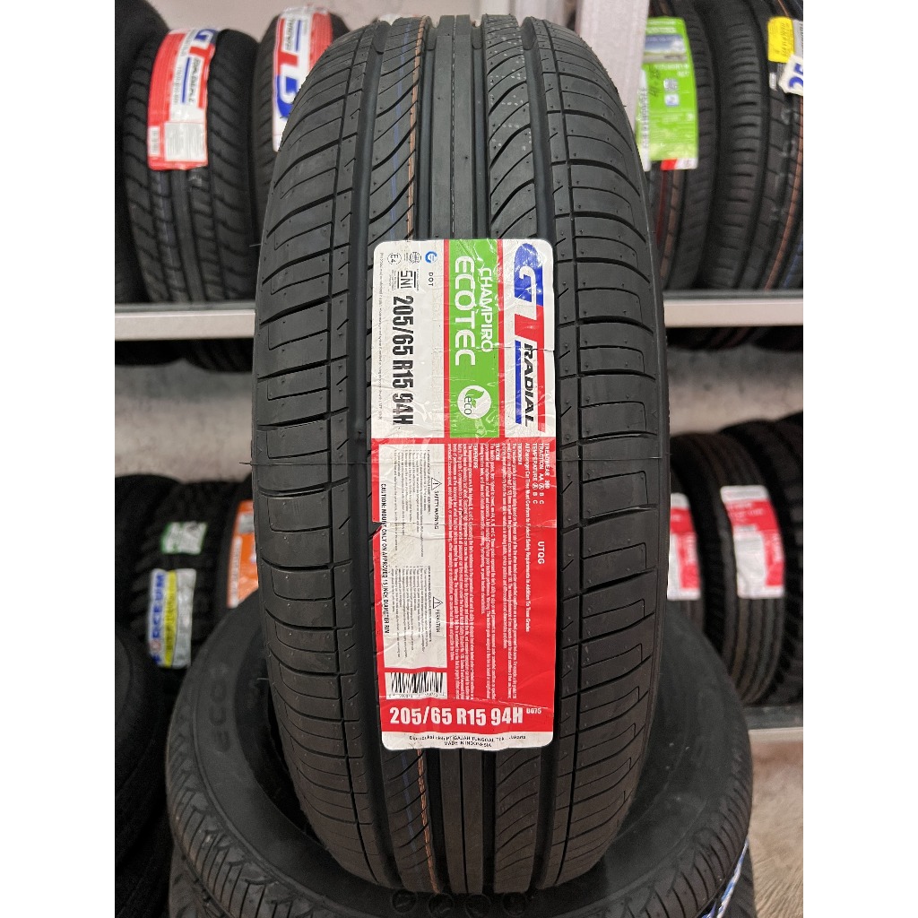 Ban Mobil GT Radial Champiro Ecotec 205/65 R15 205 65 r15 Innova, Camry, Panther