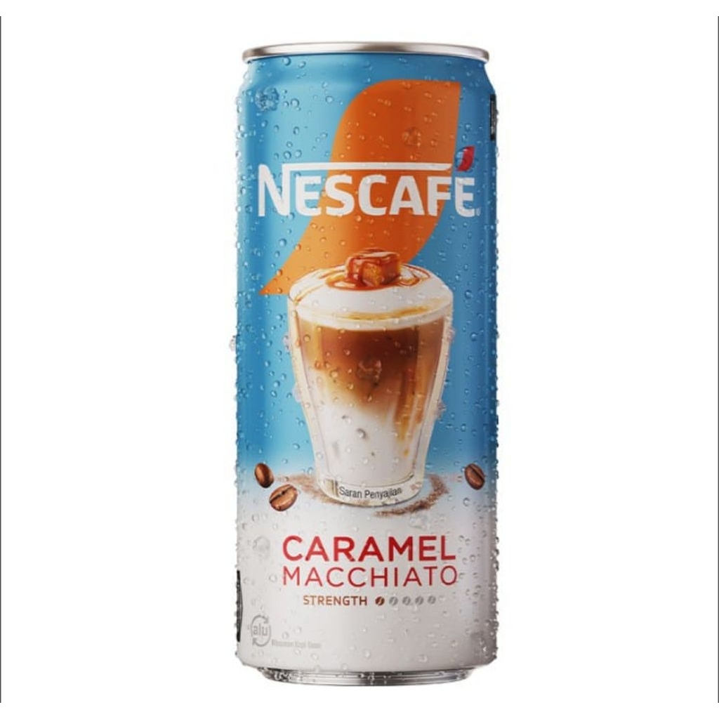 Nescafe Caramel Machiato Kopi Kaleng 220 ML