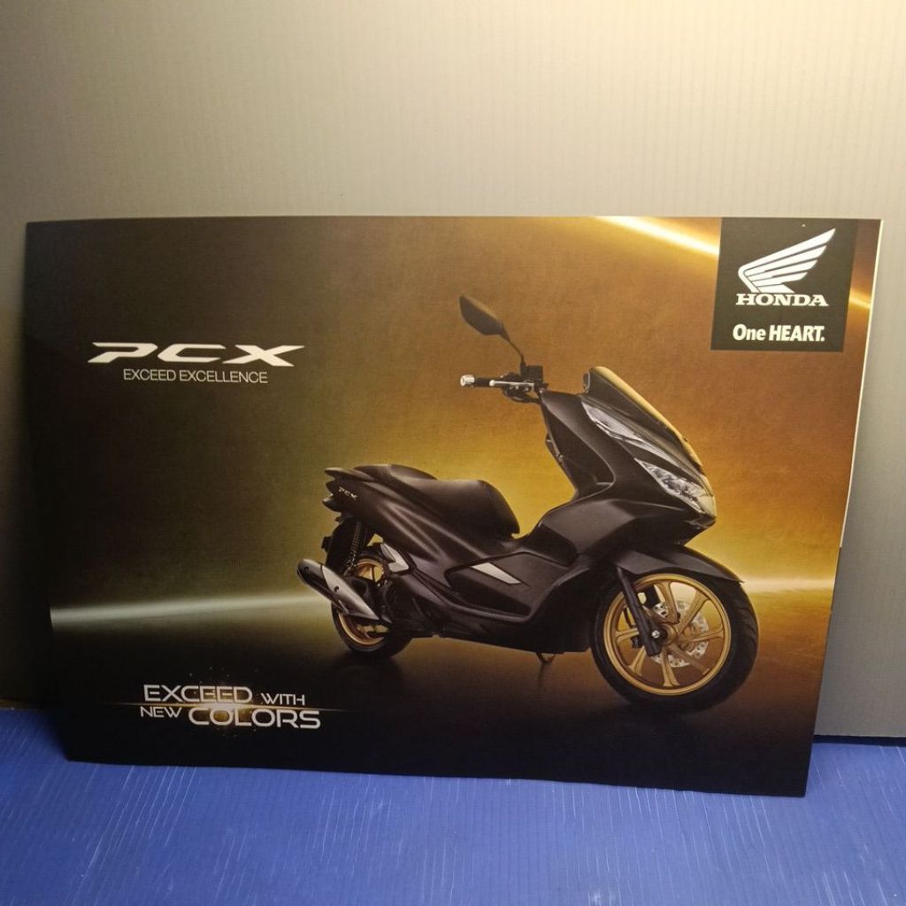 poster brosur leaflet Honda pcx