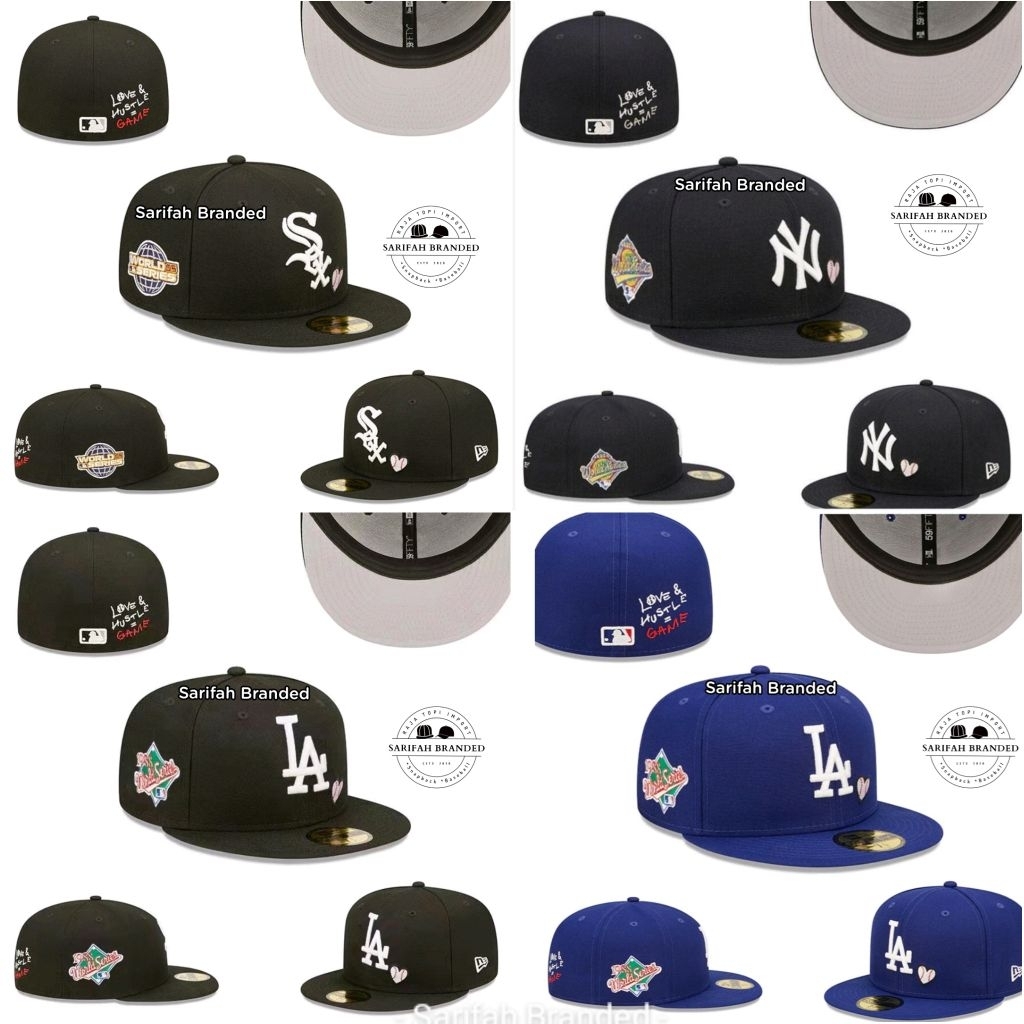 Koleksi Topi Build Up Love Hustle (LA Love, NY Love) Imporrtt