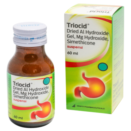 Triocid Syrup 60ml Mengurangi Asam Lambung