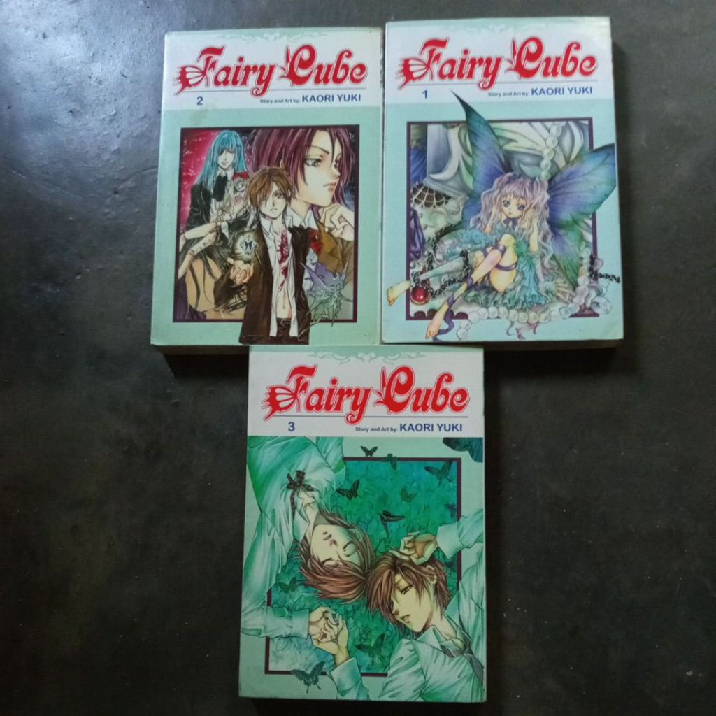 Komik Manga Import Fairy Cube 1-3 End By Kaori Yuki Bahasa Inggris Chuang Yi Comic