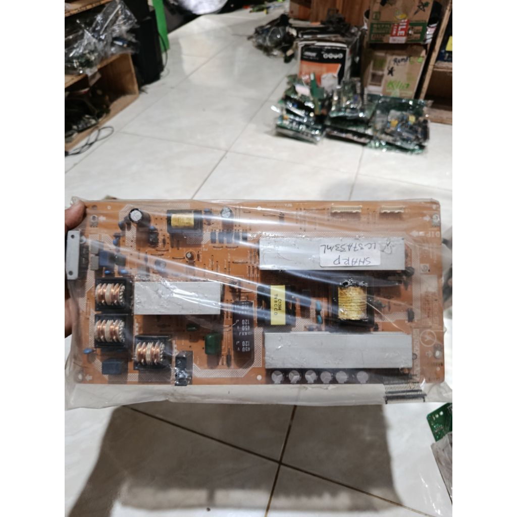 PSU POWER SUPPLY REGURATOR MESIN TV SHARP LC37A33ML PSU POWER SUPPLY SHARP LC-37A33ML