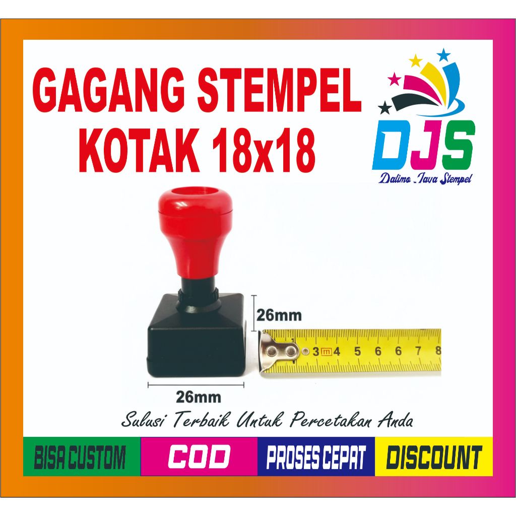 GAGANG STEMPEL KOTAK 1818