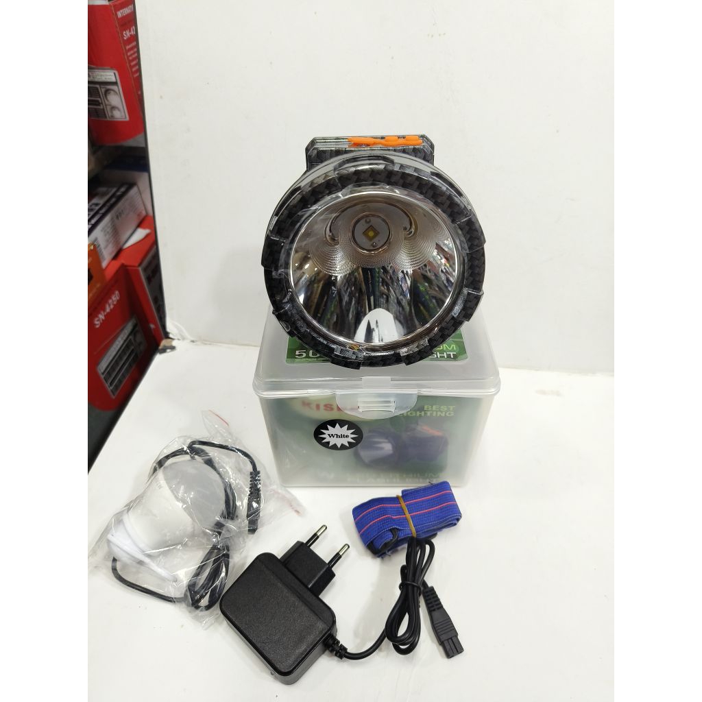 KISEKI CK-SK899N Senter Kepala 500Watt / Headlamp Kiseki Jumbo Super Terang