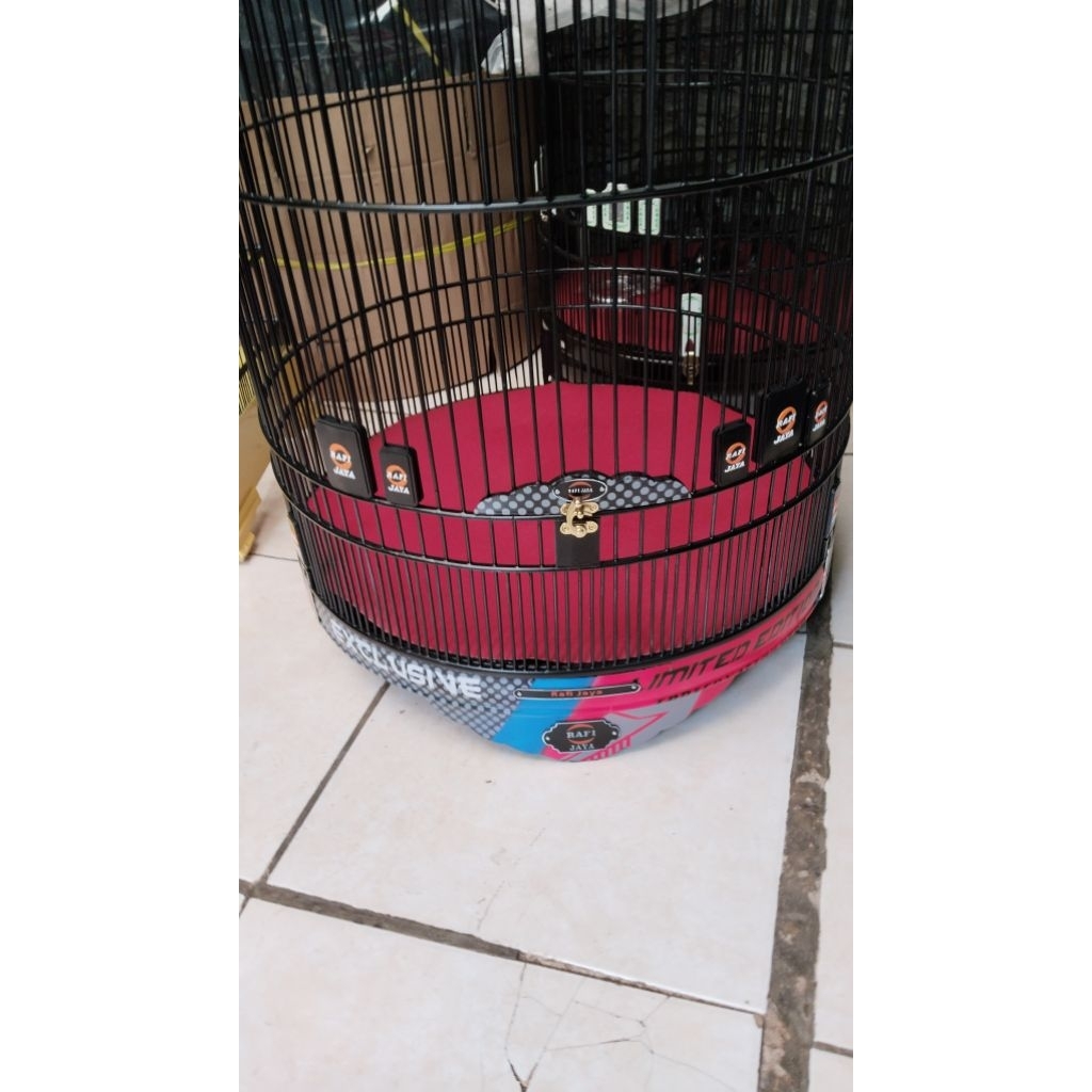 sangkar murai no. 2&3 decal airbrush rafi jaya