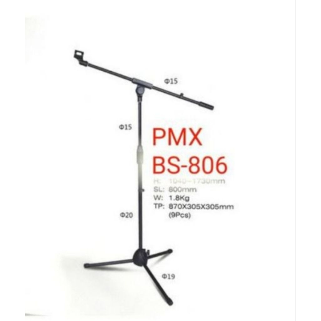 STAND MICROPHONE PMX BS-806