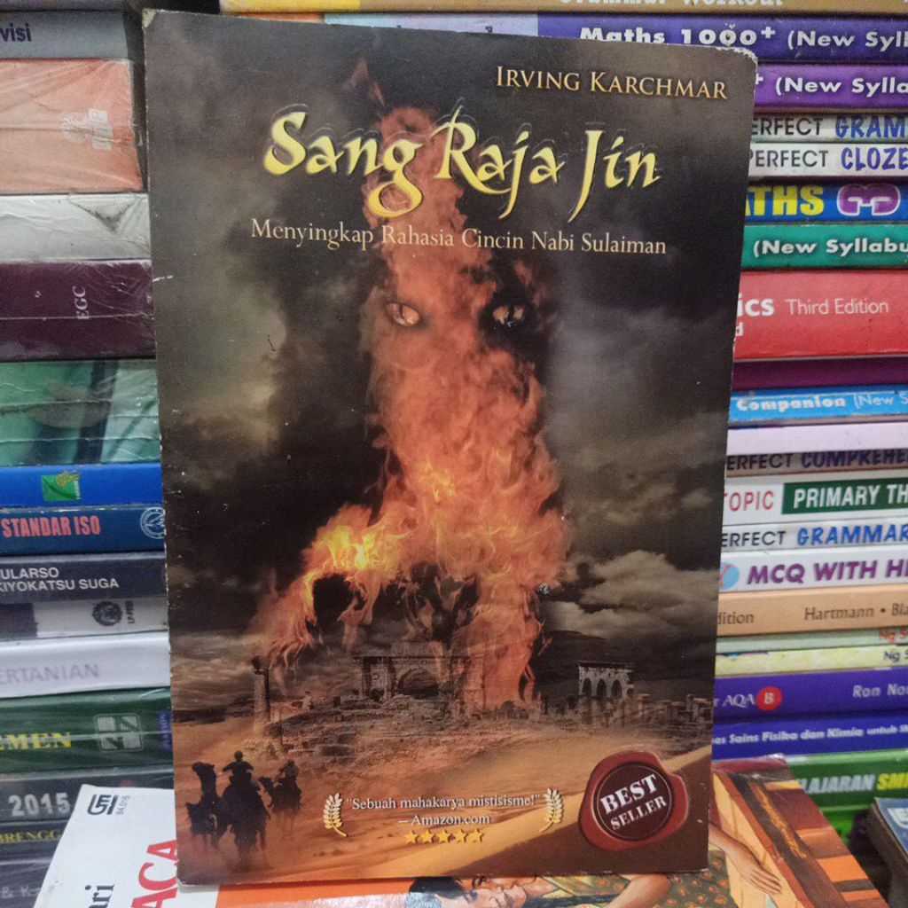 buku SANG RAJA JIN, menyingkap rahasia cincin nabi Sulaiman