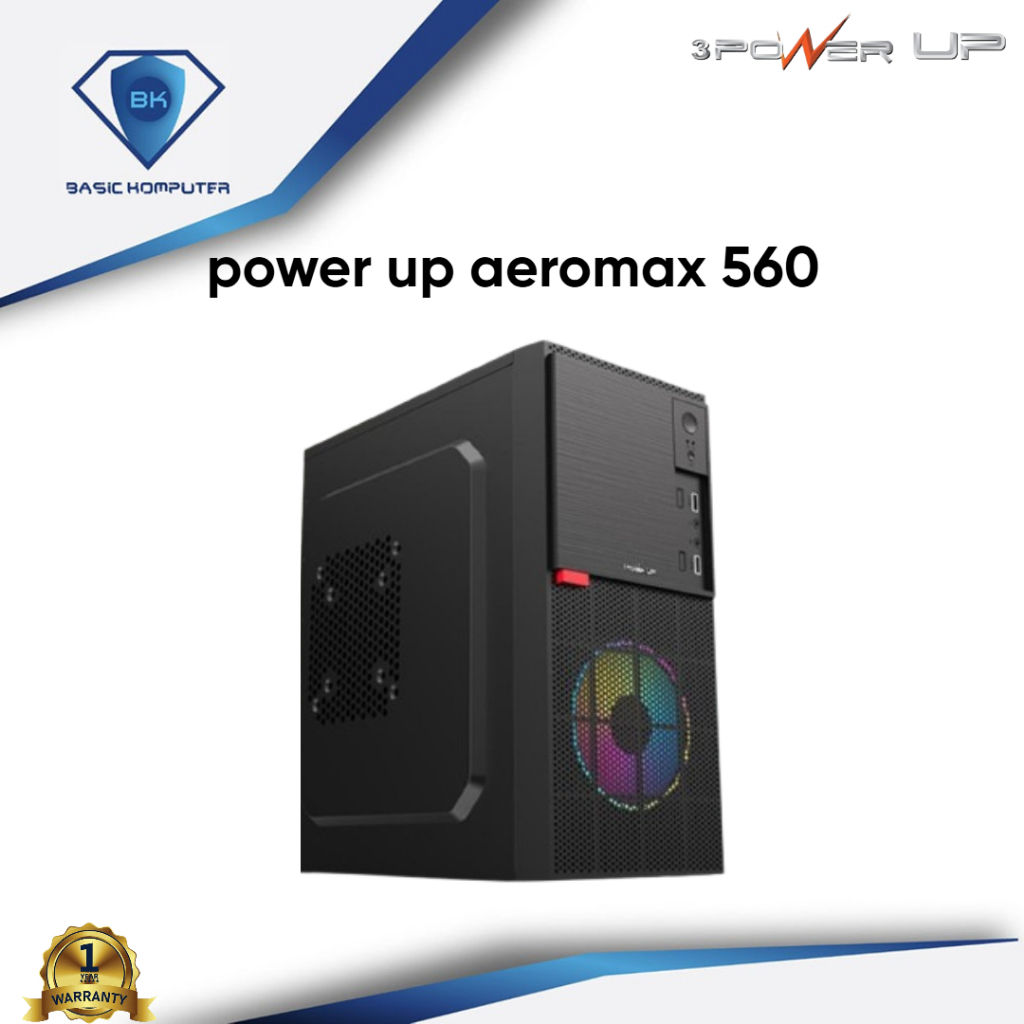 CASING POWER UP AEROMAX AM-560 PSU NERO