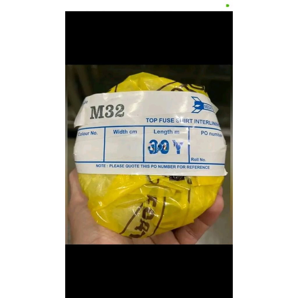 Kain Keras m32 m33 Megatop Per Rol isi 30 yard Termurah
