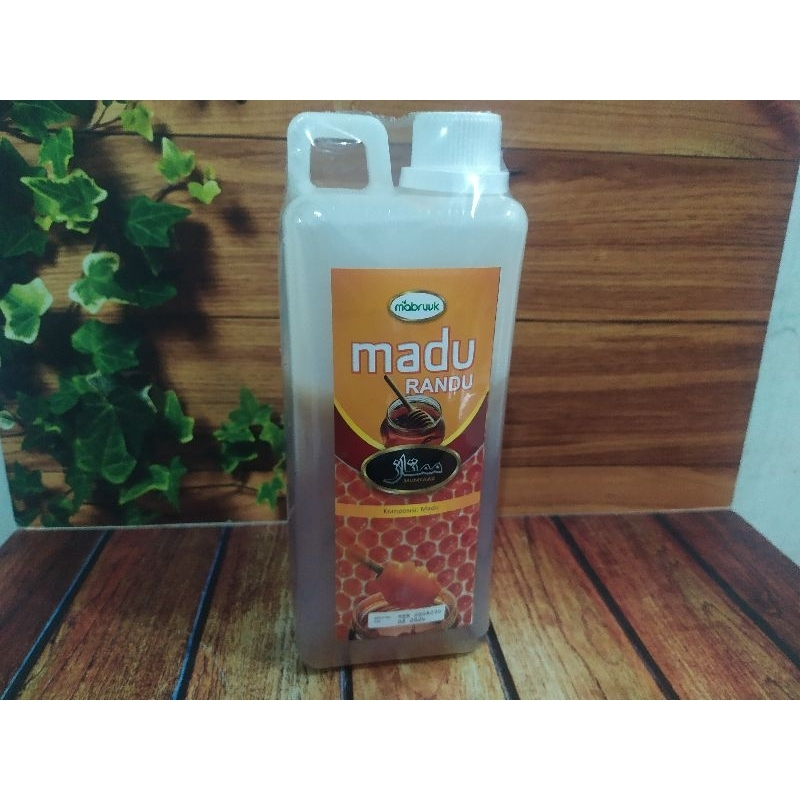 Madu Bunga Randu & Merah Secang Kemasan 500gr Mabruk - Madu Mabruuk Kemasan 500 gram