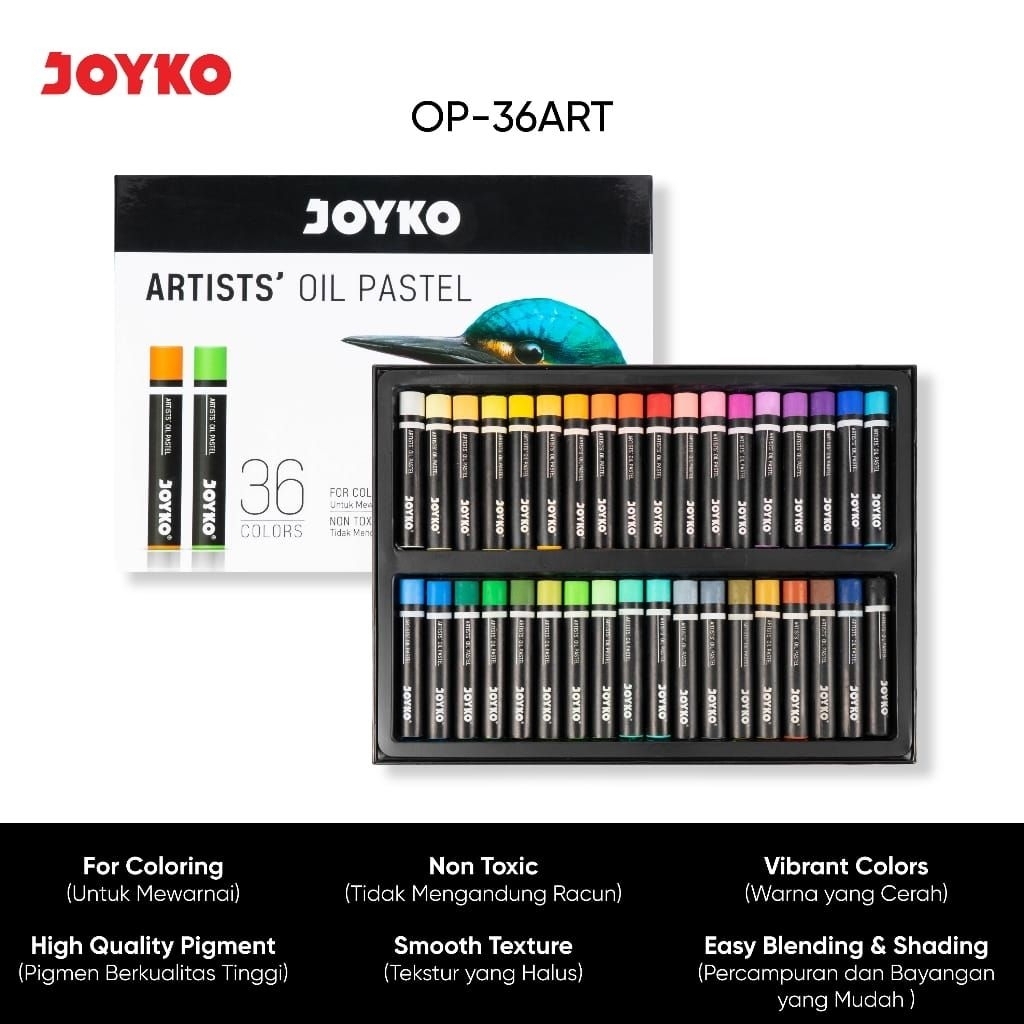 Artist Oil Pastel Joyko 36 Warna